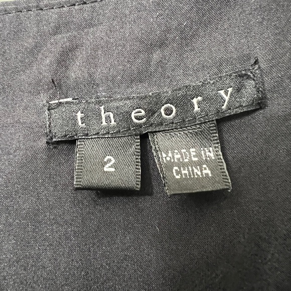Theory silk dress- size 2 - Picture 3 of 4